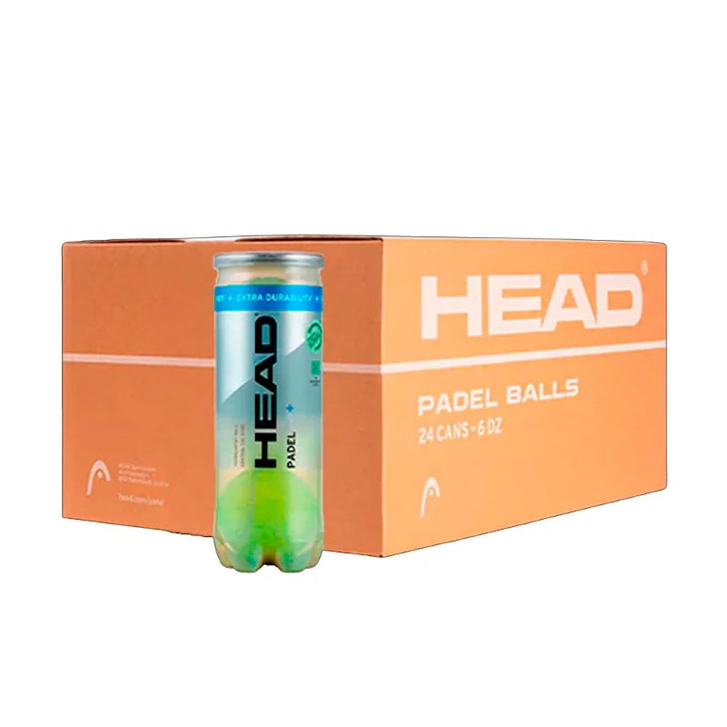 Carton 24 tubes Balle de padel Head Pro +